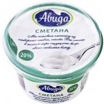 Сметана МК АВИДА 20%, без змж, 200г