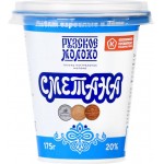 Сметана РУЗСКИЙ Рузская 20%, без змж, 175г