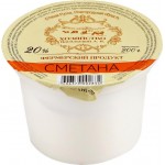 Сметана ХОЗЯЙСТВО ВАСИЛЬЕВОЙ А.В. 20%, без змж, 200г