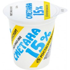 Сметана РАЭ 15%, без змж, 320г в магазинах Лента