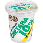 Сметана РОСТАГРОЭКСПОРТ 10%, без змж, 320г