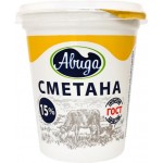 Сметана АВИДА 15%, без змж, 300г