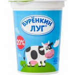 Продукт БУРЕНКИН ЛУГ со сметаной 20%, с змж, 400г