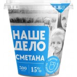 Сметана НАШЕ ДЕЛО 15%, без змж, 300г