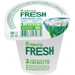Сметана ЛЕНТА FRESH 15%, без змж, 300г