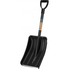Лопата для уборки снега GIARDINO CLUB 27,5х36,5х79см, пластиковая с металлическим черенком, Арт. 61682 в магазинах Лента