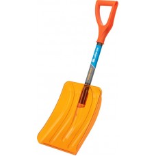 Лопата для уборки снега СИБРТЕХ 27х36х84см, поликарбонат со стальным черенком, Арт. 61673 в магазинах Лента