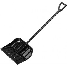 Лопата для уборки снега СИБРТЕХ 46х40х143см, поликарбонат со стальным черенком, Арт. 61644 в магазинах Лента