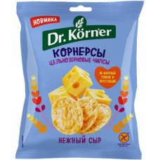 Чипсы рисово-кукурузные DR KORNER с сыром, 50г в магазинах Лента