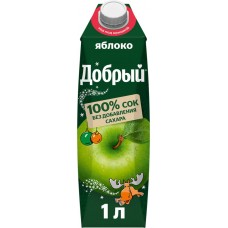 Сок ДОБРЫЙ Яблоко, 1л в магазинах Лента