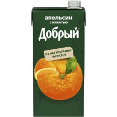 Нектар ДОБРЫЙ Апельсин, 2л в магазинах Лента