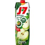 Сок J7 Яблоко осветленный, 0.97л
