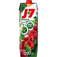 Нектар J7 Вишня осветленный, 0.97л в магазинах Лента