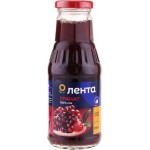 Сок ЛЕНТА Гранатовый прямого отжима, 0.31л