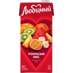 Напиток сокосодержащий ЛЮБИМЫЙ Тропический микс, 0.95л