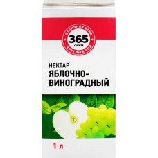Нектар 365 ДНЕЙ Яблочно-виноградный, 1л в магазинах Лента