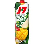 Сок J7 Мультифруктовый с мякотью, 0.97л Сок J7 Мультифруктовый с мякотью, 0.97л