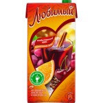 Напиток сокосодержащий ЛЮБИМЫЙ Рождественский микс Глинтвейн, 0.95л