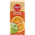 Нектар 365 ДНЕЙ Яблочно-апельсиновый, 0.2л