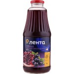 Сок ЛЕНТА Гранат, черная смородина восстановленный, 1л