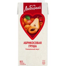 Напиток сокосодержащий ЛЮБИМЫЙ Абрикосовая груша, 0.95л в магазинах Лента