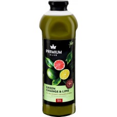 Напиток сокосодержащий PREMIUM CLUB из зеленого апельсина и лайма, 0.93л в магазинах Лента
