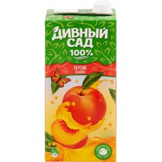 Нектар ДИВНЫЙ САД Яблоко, персик, для детей от 3 лет, 1.93л в магазинах Лента