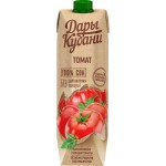 Сок ДАРЫ КУБАНИ Томатный восстановленный с мякотью, с солью, 0.95л