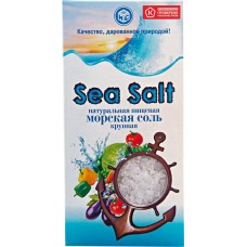 Соль морская SEA SALT помол №3, высший сорт, 600г в магазинах Лента