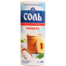 Соль пищевая ИЛЕЦКАЯ помол №1 высший сорт, 500г в магазинах Лента