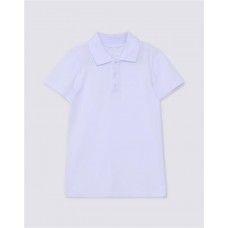 Футболка-поло детская N.O.A. белая, Арт. 11091 в магазинах Лента