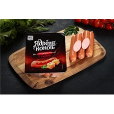 Сосиски ЯДРЕНА КОПОТЬ с сыром, 420г в магазинах Лента