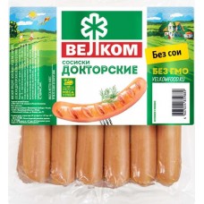Сосиски ВЕЛКОМ Докторские, 440г в магазинах Лента