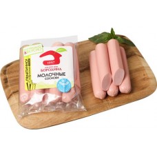 Сосиски МД БОРОДИНА Молочные, 480г в магазинах Лента