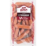 Сосиски ДЫМ ДЫМЫЧ с говядиной, весовые Сосиски ДЫМ ДЫМЫЧ с говядиной, весовые