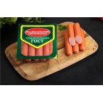 Сосиски МК ВЕЛИКОЛУКСКИЙ Молочные ГОСТ, 330г Сосиски МК ВЕЛИКОЛУКСКИЙ Молочные ГОСТ, 330г