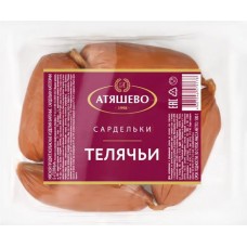 Сардельки АТЯШЕВО Телячьи, категория Б, 500г в магазинах Лента