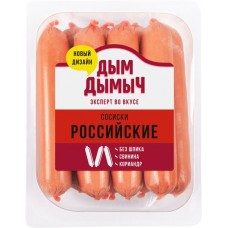 Сосиски ДЫМ ДЫМЫЧ Российские, 500г в магазинах Лента