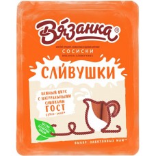 Сосиски ВЯЗАНКА Сливочные, 450г в магазинах Лента