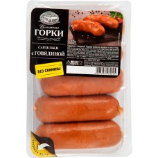 Сардельки БЛИЖНИЕ ГОРКИ с говядиной, 580г в магазинах Лента