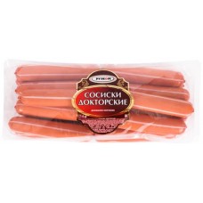 Сосиски РУЗКОМ Докторские, весовые в магазинах Лента