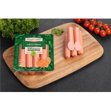 Сосиски из индейки ИНДИЛАЙТ Молочные, 440г в магазинах Лента