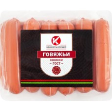 Сосиски КРОНШТАДТСКИЙ Говяжьи ГОСТ, 600г в магазинах Лента