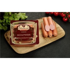 Сосиски РУБЛЁВСКИЙ Молочные, категория Б, 430г в магазинах Лента