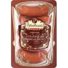 Сардельки РУБЛЁВСКИЙ Рублевские говяжьи Люкс, 400г в магазинах Лента