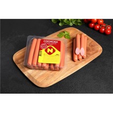 Сосиски ЛЕНТА Выбор экспертов из филе куриной грудки, 400г в магазинах Лента