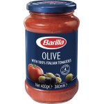 Соус томатный BARILLA Olive, с черными и зелеными оливками, 400г