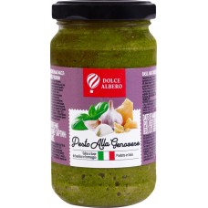 Соус DOLCE ALBERO Песто Alla Genovese с чесноком, 180г/190г в магазинах Лента