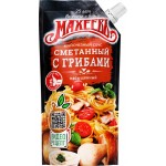 Соус майонезный МАХЕЕВЪ Сметанный с грибами 50,5%, 200мл