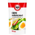 Соус майонезный 365 ДНЕЙ 15%, 220мл